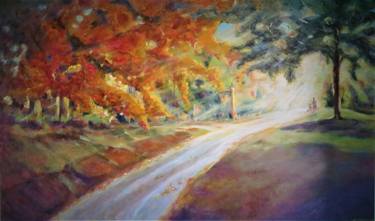 Original Impressionism Landscape Paintings by Denise Campbell