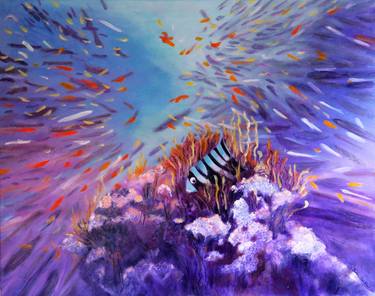 Original Impressionism Nature Paintings by Denise Campbell