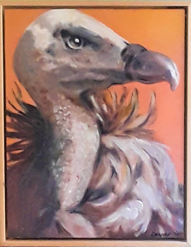 Original Animal Painting by Denise Campbell