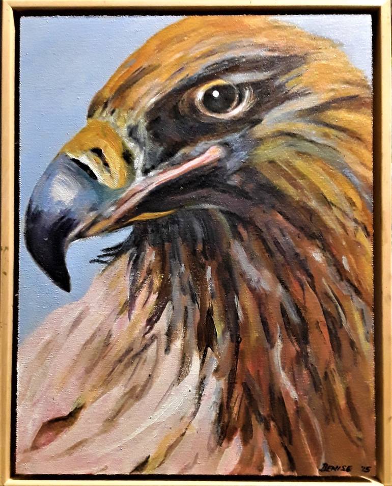 Original Animal Painting by Denise Campbell