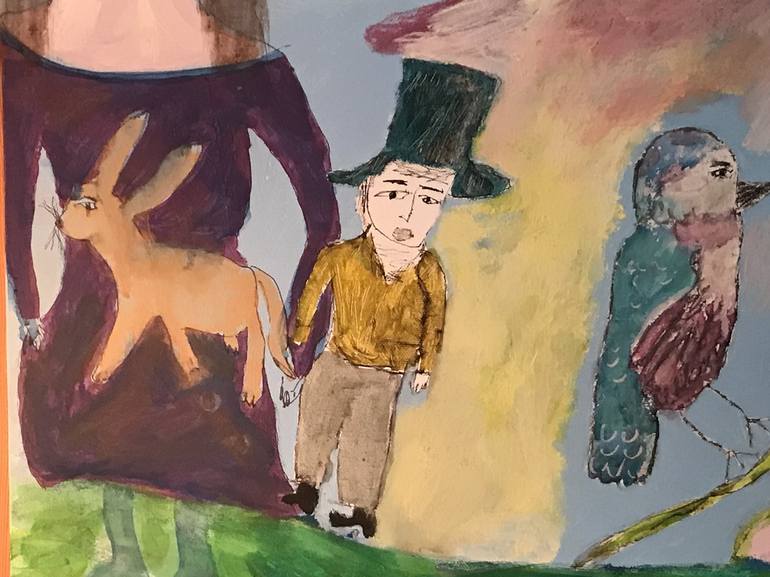 Original Children Painting by Debbie Schramer