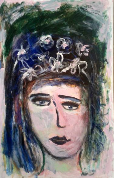 Original Expressionism Portrait Paintings by Debbie Schramer