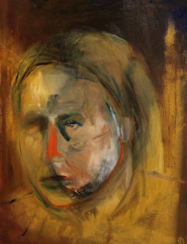Original Portrait Painting by Olga Wardega