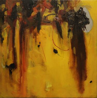 Original Abstract Expressionism Abstract Paintings by Olga Wardega