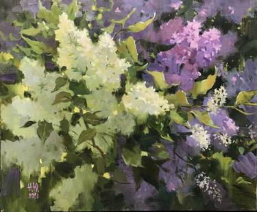 Original Fine Art Floral Painting by Julia Nepokrytaya