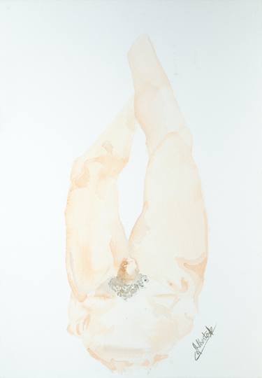Print of Fine Art Nude Paintings by Alberto Suarez