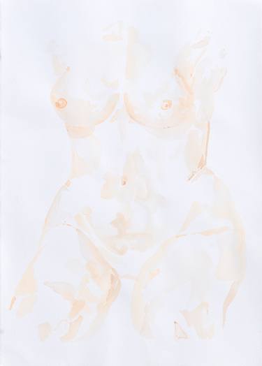 Print of Minimalism Nude Paintings by Alberto Suarez