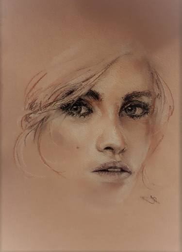 Original Women Drawings by Anett Nyary