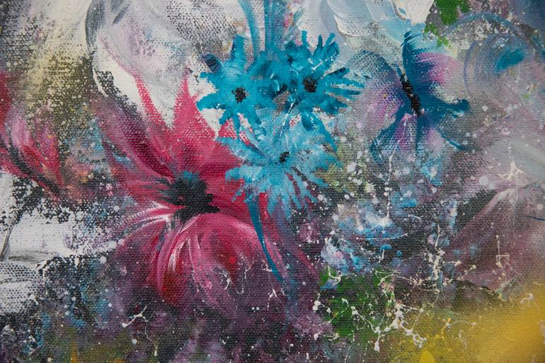Original Surrealism Floral Painting by Diana ČErnáková