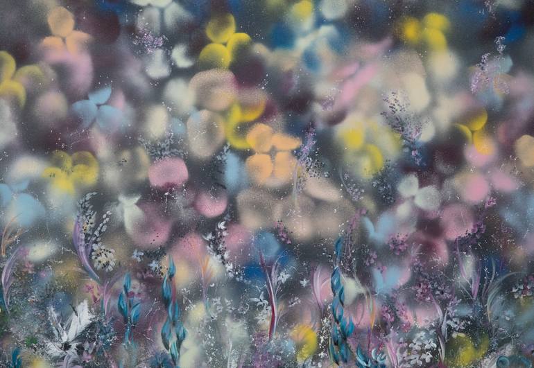 Original Surrealism Floral Painting by Diana ČErnáková