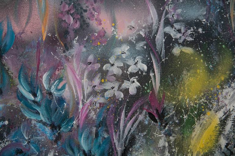 Original Surrealism Floral Painting by Diana ČErnáková
