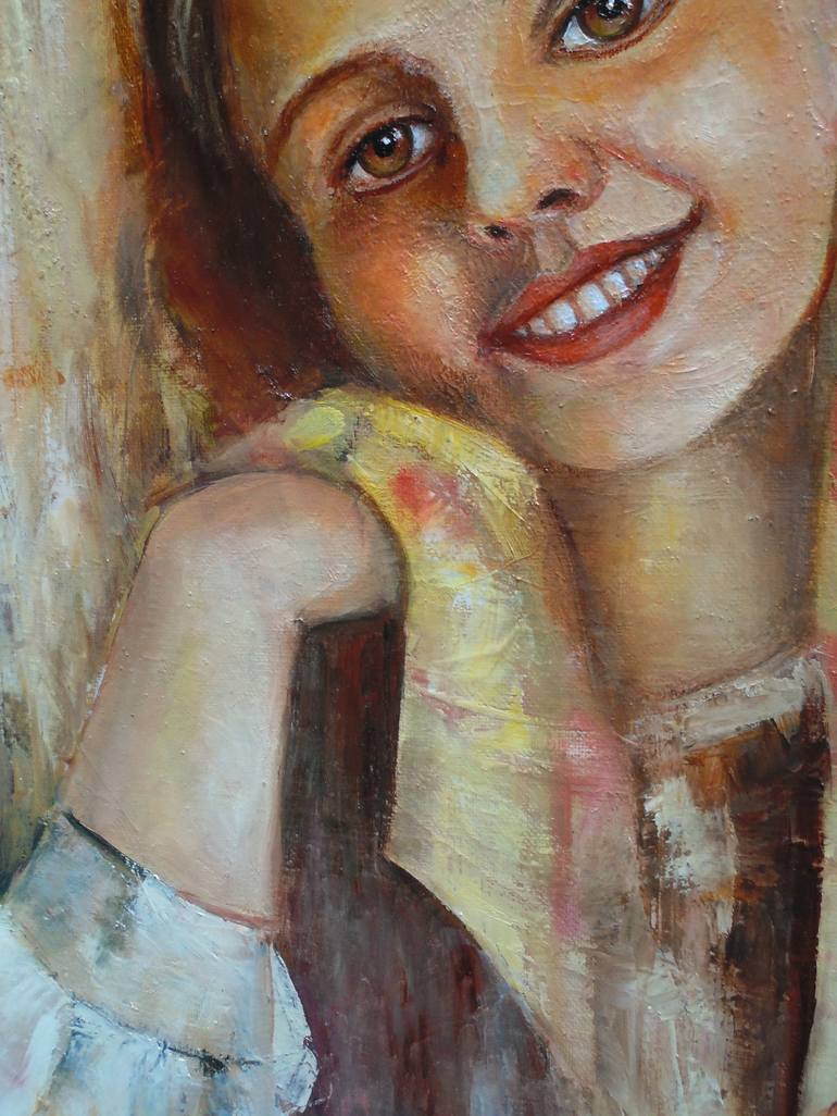 Original Portrait Painting by Tatyana Mishurova