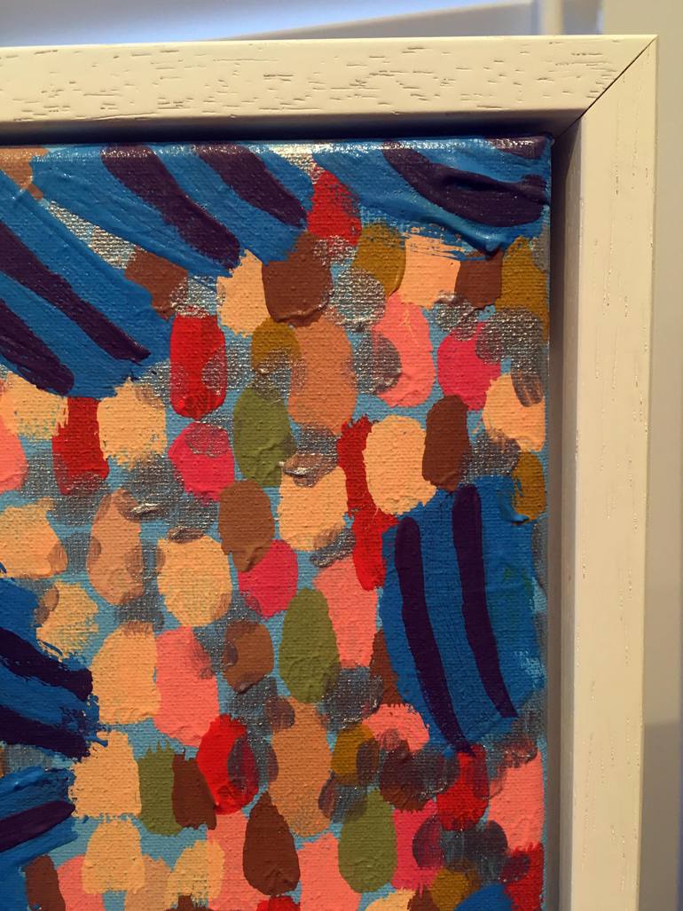 Original Abstract Sports Painting by Barry Laden