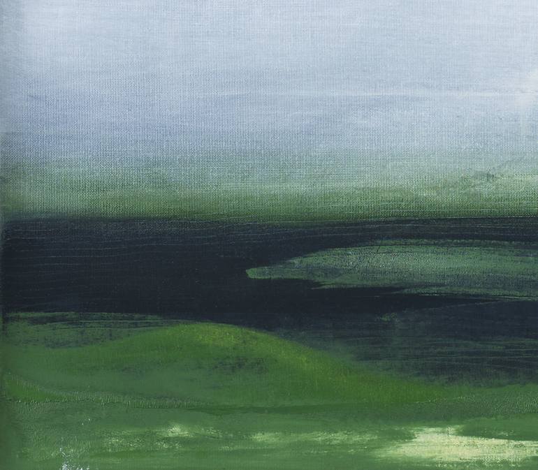 Original Abstract Landscape Painting by Victoria Curling-Eriksson