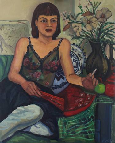 Original Modern Portrait Paintings by Irina Ivanova