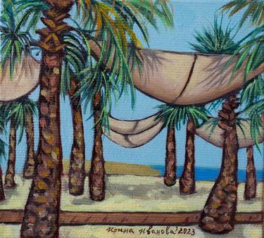 Original Fine Art Beach Paintings by Irina Ivanova