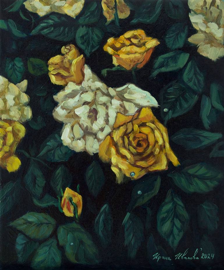 Original Contemporary Botanic Paintings by Irina Ivanova