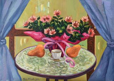 Original Fine Art Still Life Paintings by Irina Ivanova