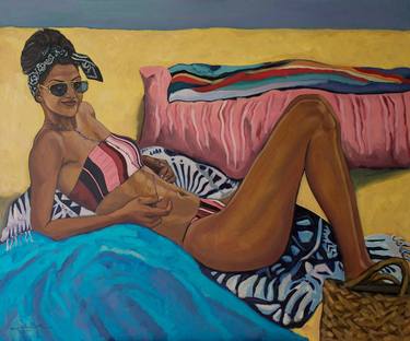 Original Fine Art Beach Paintings by Irina Ivanova