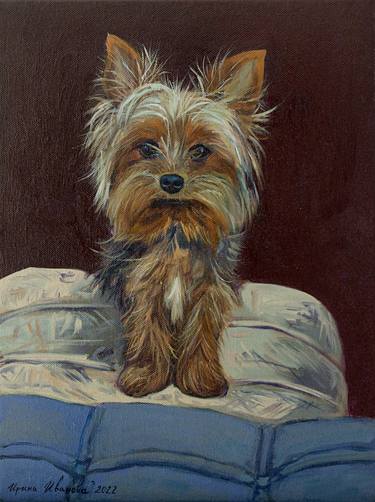 Print of Figurative Dogs Paintings by Irina Ivanova