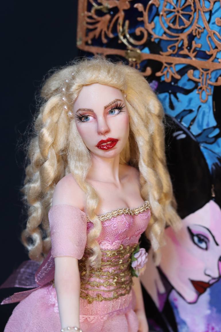 Original Figurative Fantasy Sculpture by Palma Battaglia