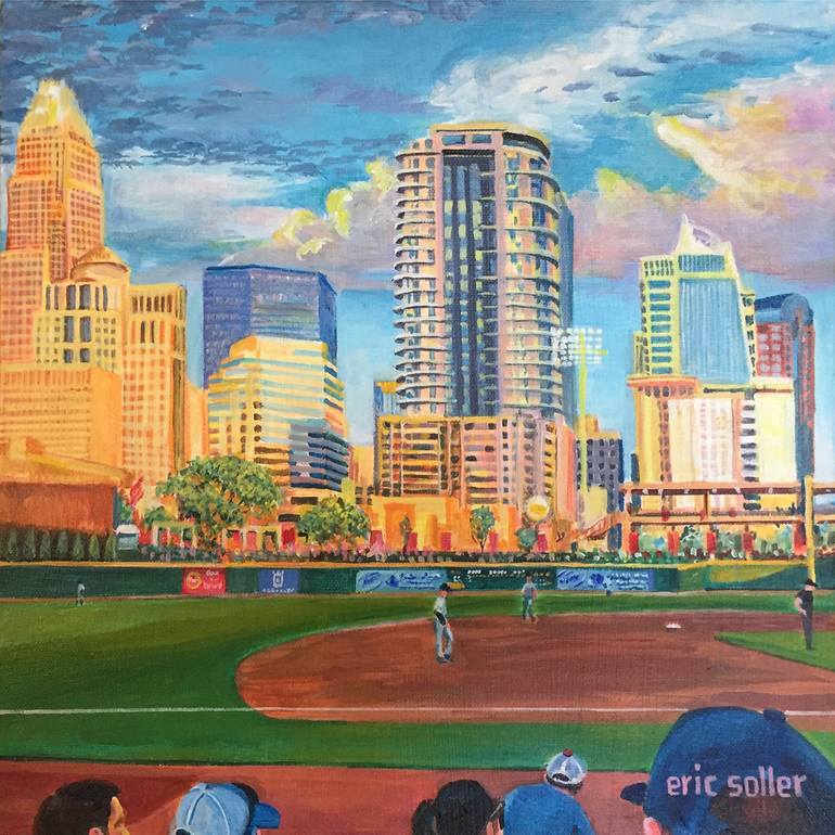 Charlotte From the Ballpark Painting by Eric Soller | Saatchi Art