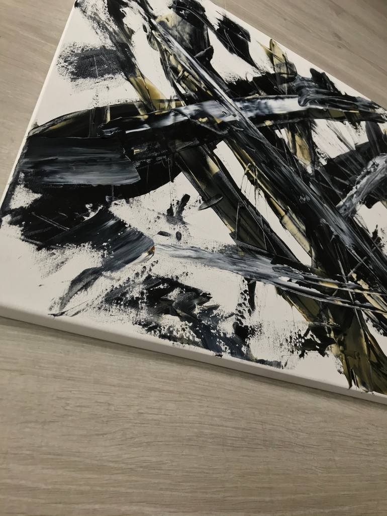 Original Abstract Expressionism Abstract Painting by Flavio Pelliccioni