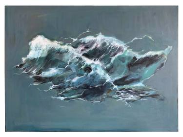 Original Abstract Seascape Paintings by Vivien Thiessen