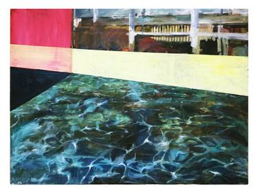 Original Abstract Architecture Paintings by Vivien Thiessen