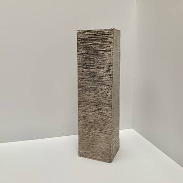 Unique Square handcrafted vase thumb