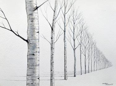 Original Fine Art Tree Paintings by Christopher Shellhammer