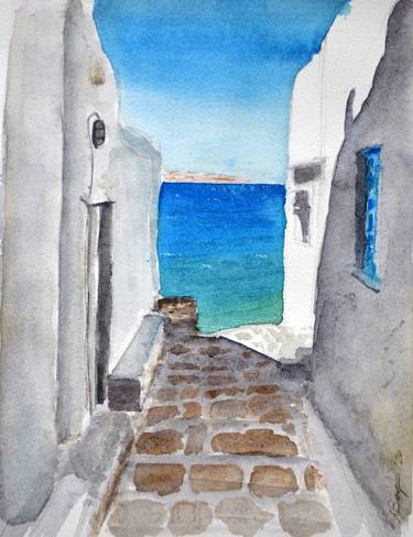 Print of Travel Paintings by Laura Bongiovanni