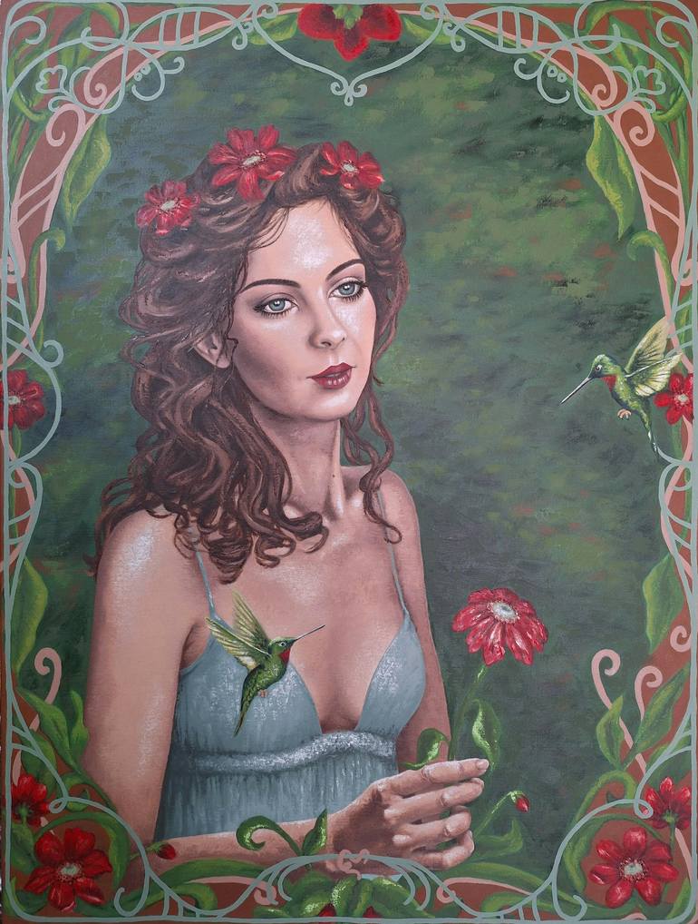 Original  Painting by anita mostert