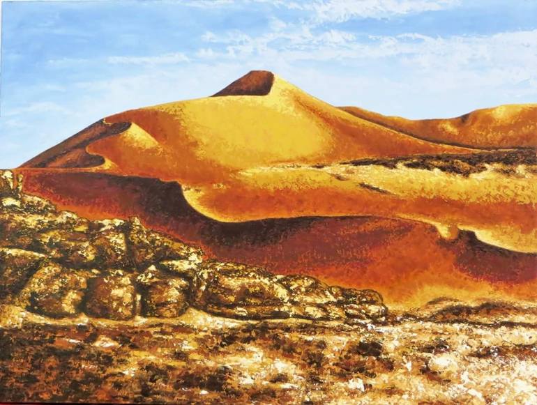 The Namib Painting by Anita Mostert | Saatchi Art