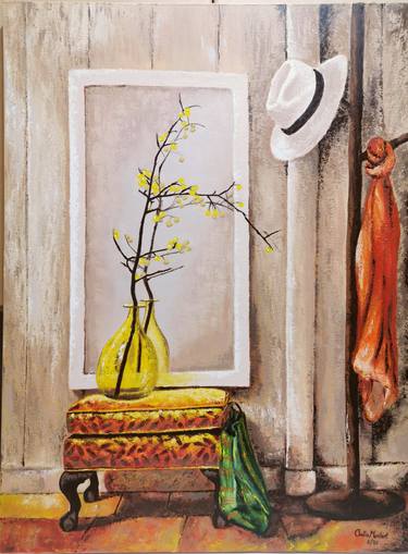 Original Impressionism Still Life Paintings by Anita Mostert