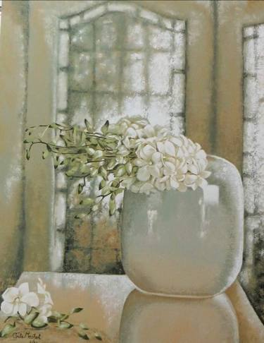 Original Floral Paintings by Anita Mostert