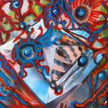 Spatially Blue 3 by L Lausan
