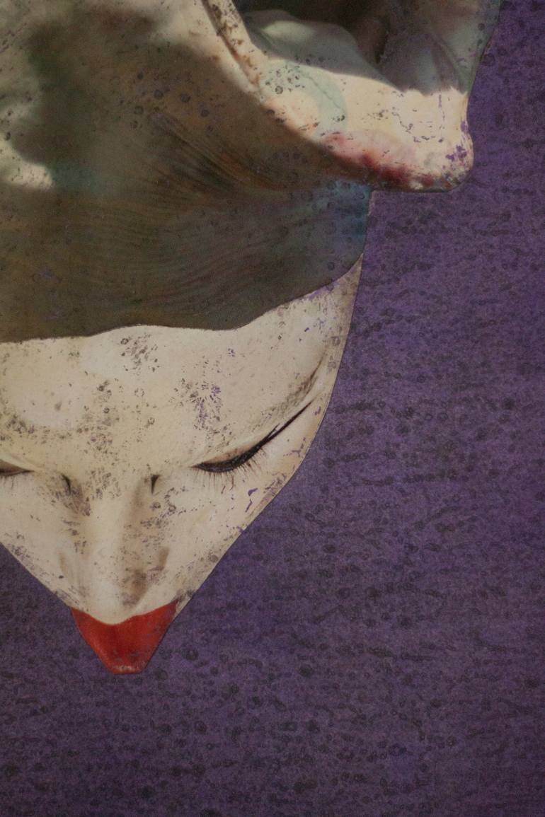 Original Dada Animal Collage by Guillaume Serve
