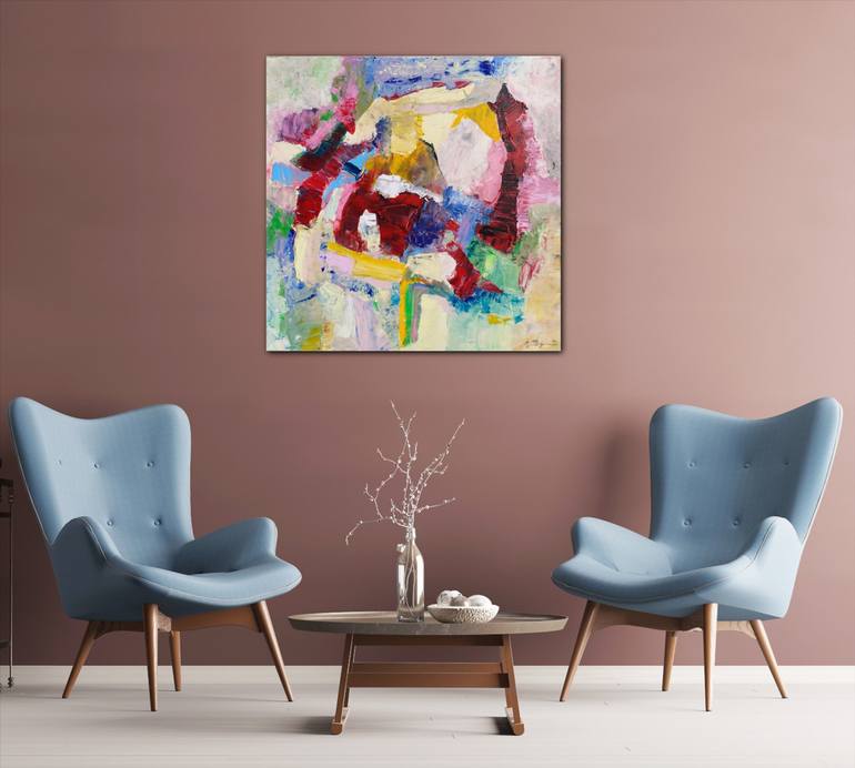 Original Expressionism Abstract Painting by Alberto Gulminetti