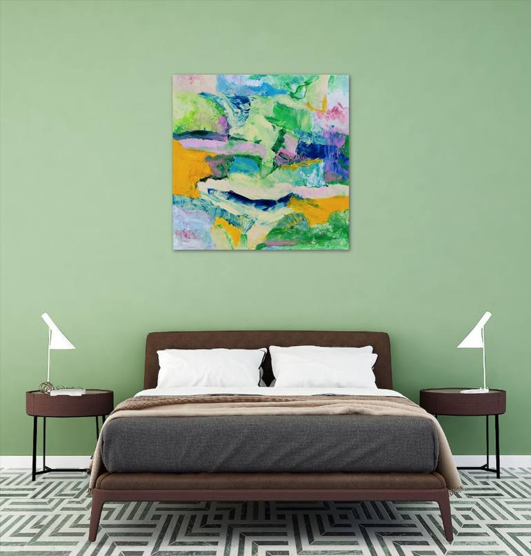 Original Abstract Painting by Alberto Gulminetti