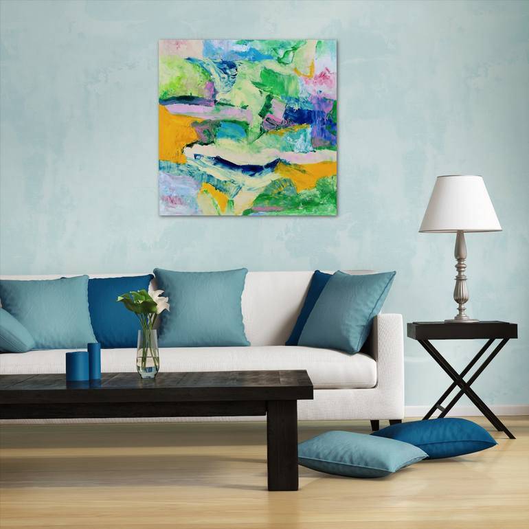 Original Abstract Painting by Alberto Gulminetti