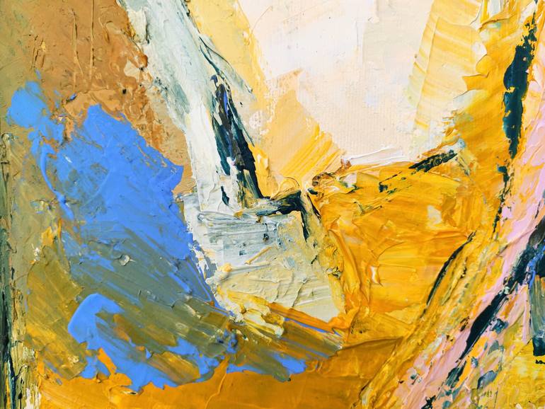 Original Abstract Expressionism Abstract Painting by Alberto Gulminetti