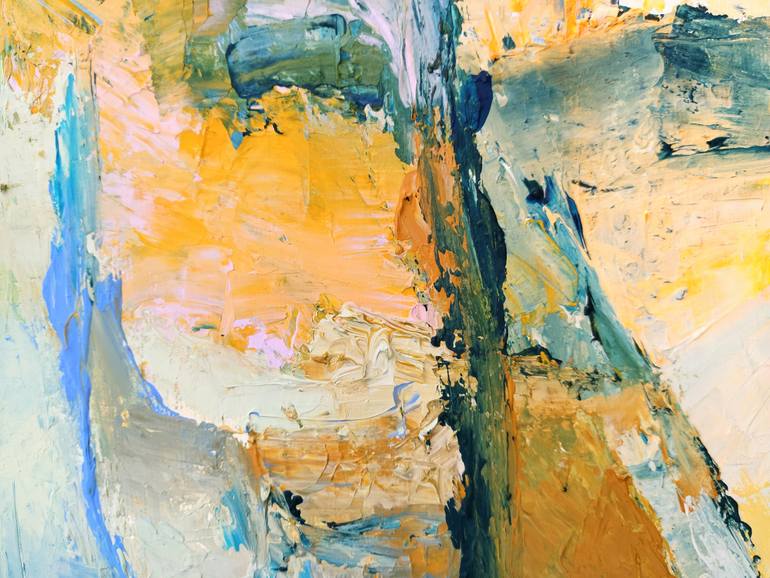 Original Abstract Expressionism Abstract Painting by Alberto Gulminetti