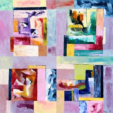 Original Abstract Paintings by Alberto Gulminetti