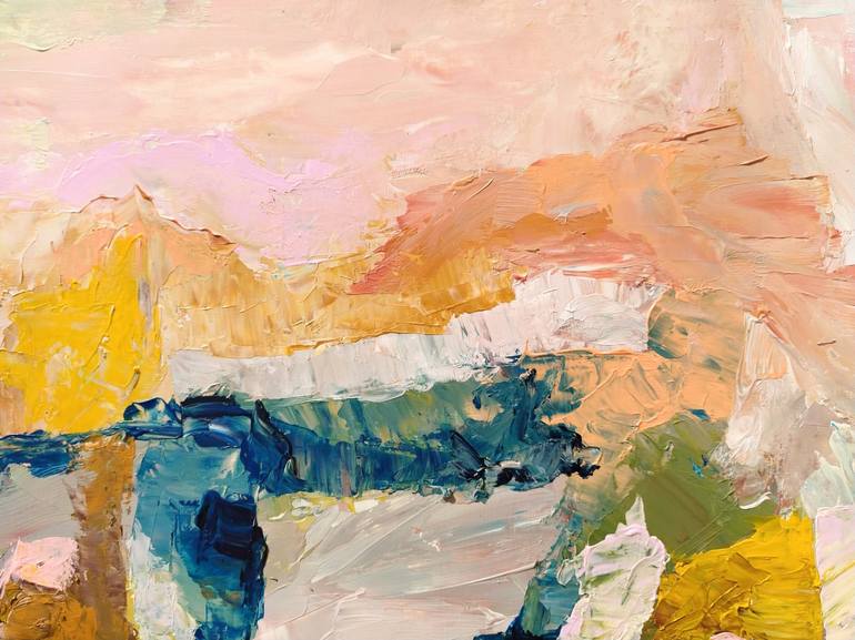 Original Abstract Expressionism Abstract Painting by Alberto Gulminetti