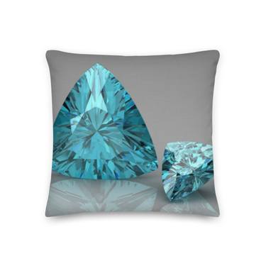 Diamond Pillow Pearl - Green thumb