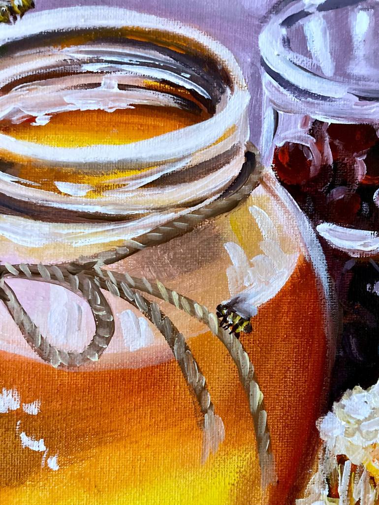 Original Fine Art Still Life Painting by Natalia Karapunarly