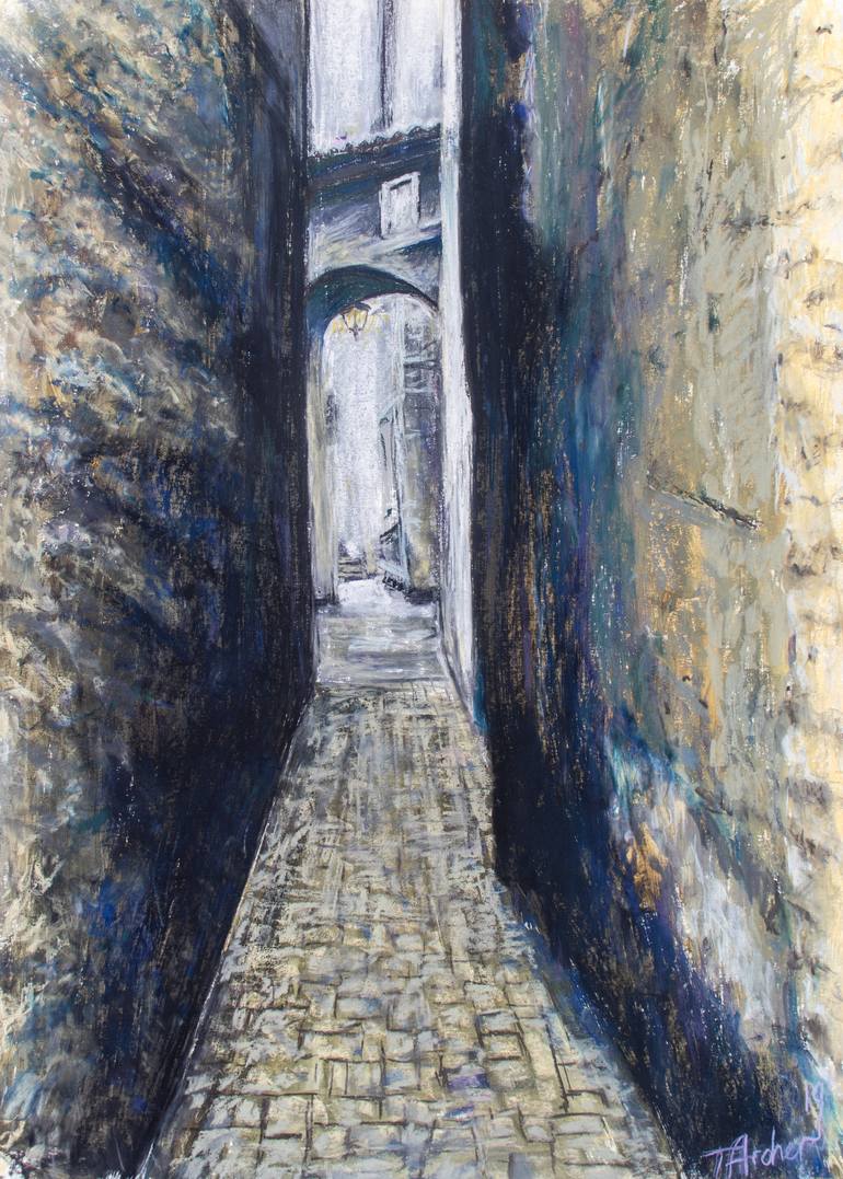 Alleyway Drawing by Terry Archer Saatchi Art