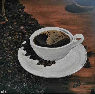 Print of Food & Drink Paintings by Tatjana Potrubeiko