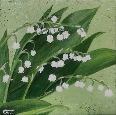 Print of Floral Paintings by Tatjana Potrubeiko